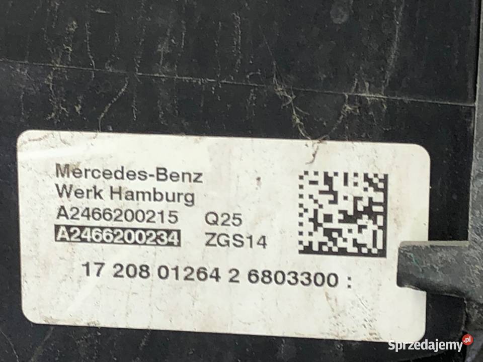 PAS PRZEDNI MERCEDES W246 A2466200234 16 122 podkarpackie