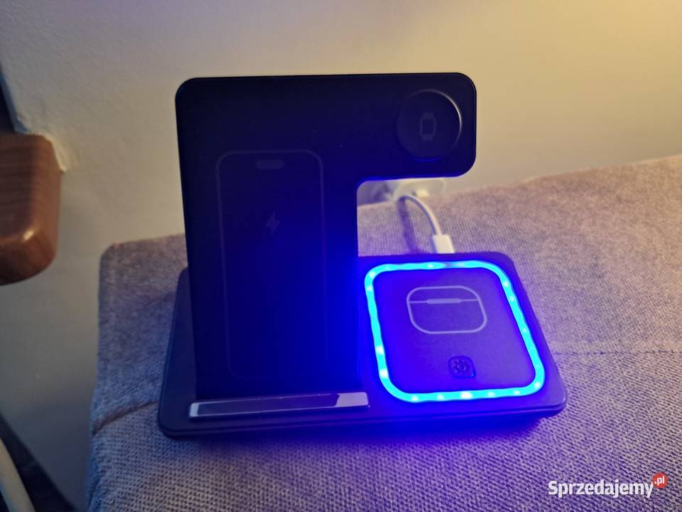 nowa ładowarka indukcyjna 3w1 uszkodzone sprzedam