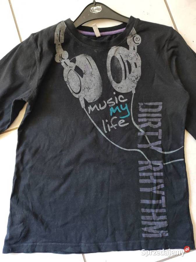 koszulka słuchawki muzyczna bluzka top tshirt Kielce