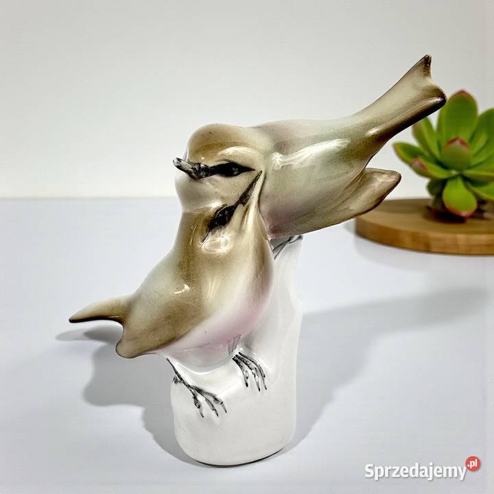 Tulące się ptaki parka Andras Sinko kolekcja Bronisze