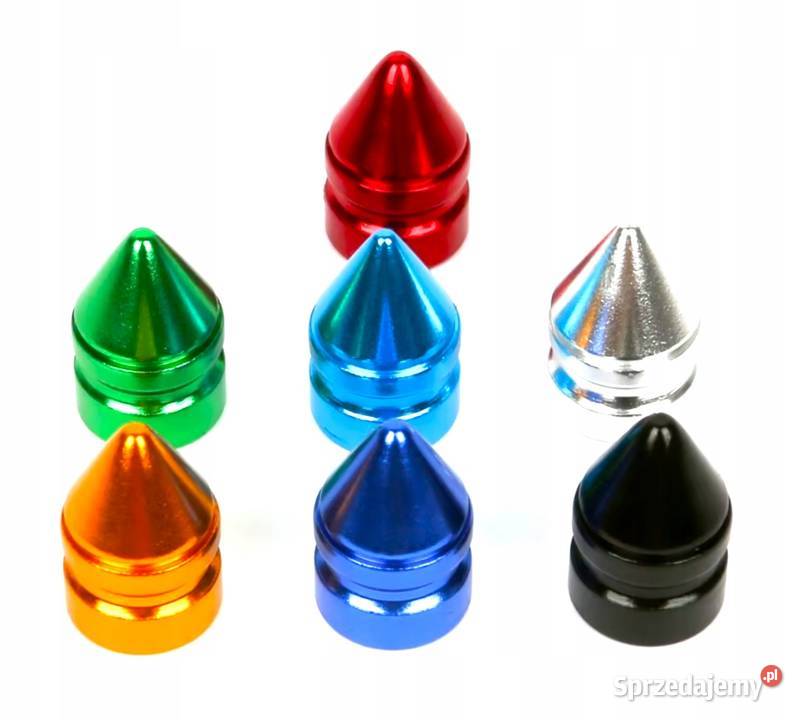 Nakrętki Na Wentyle FIOLETOWE Czapki Opon