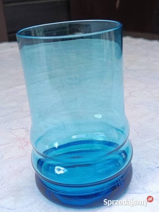 Szklanki niebieskie 6 sztuk Warszawa