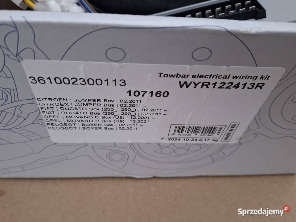 DUCATO JUMPER BOXER MOVANO C HAK HOLOWNICZY