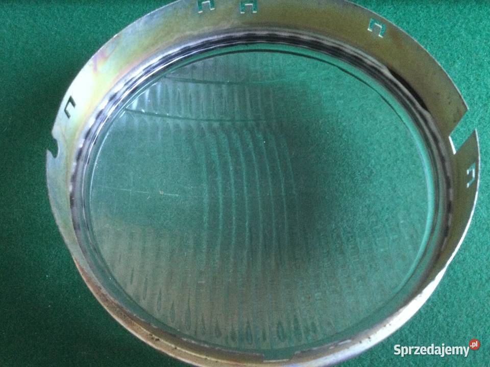 NOS Oryginalne szklo lampa z ramka Junak M07 M10 Żerniki Małe