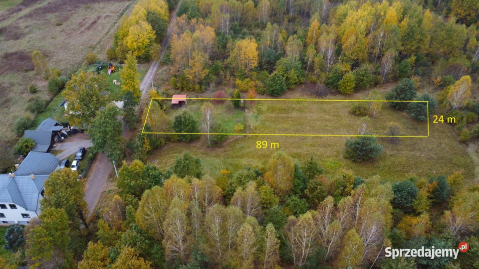 sprzedaży gruntu 1889m2 Samsonów sprzedam