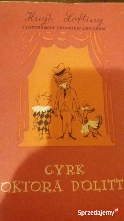 cyrk doktora Dolittle książki dziecięce prezenty Warszawa