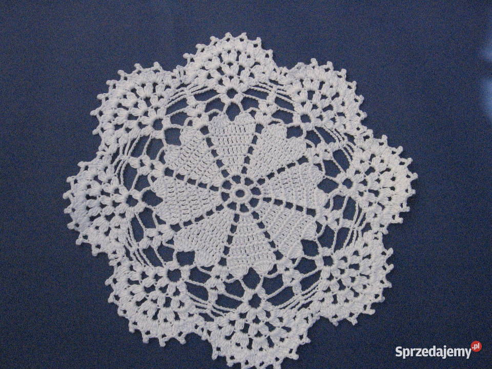 serweteczka szydelkowa biały sprzedam
