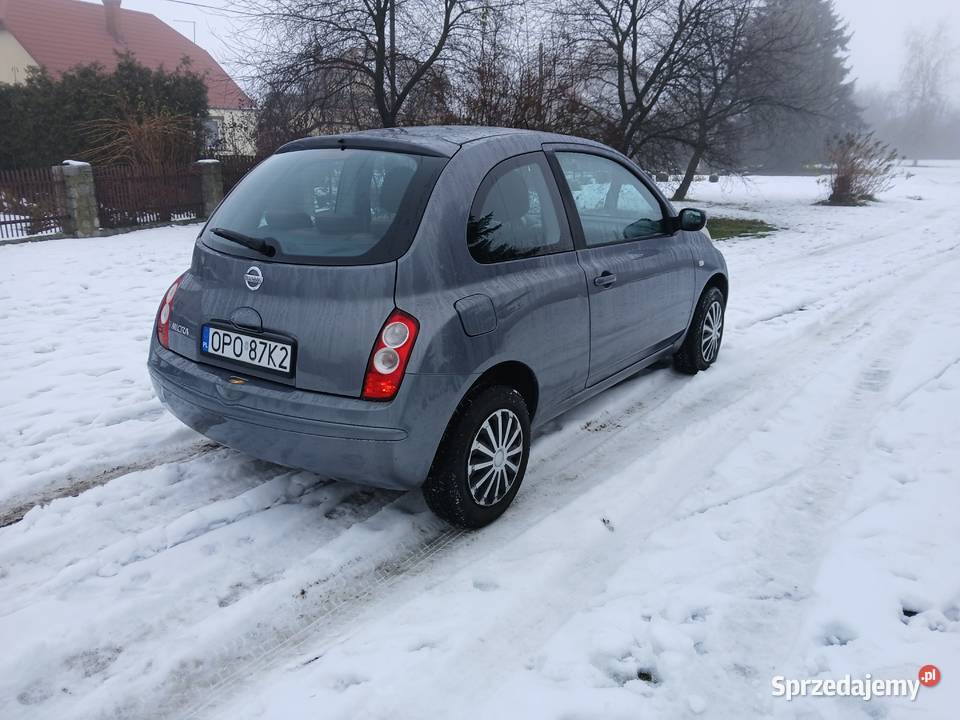 Nissan Micra K12 12i klimatyzacja Zarejestrowany Marzenin