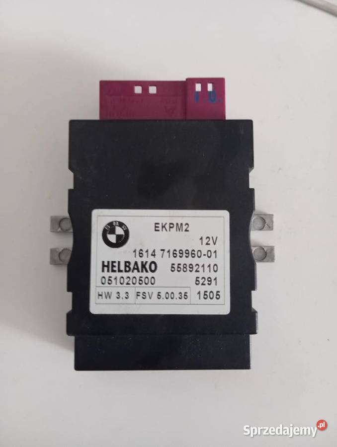 BMW E60 E90 STEROWNIK POMPY PALIWA 1614716996001 Lubin