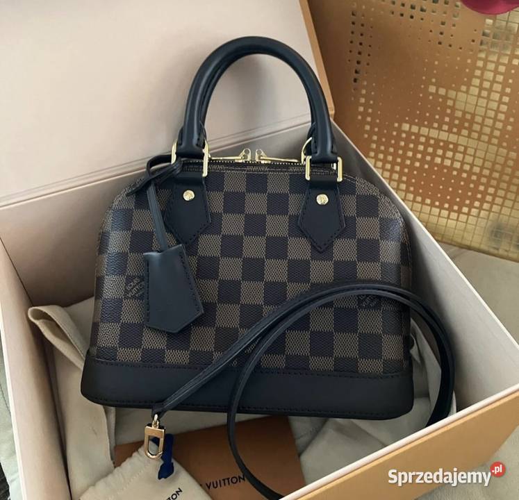 Torebka damska Alma BB Damier Ebene Louis Warszawa