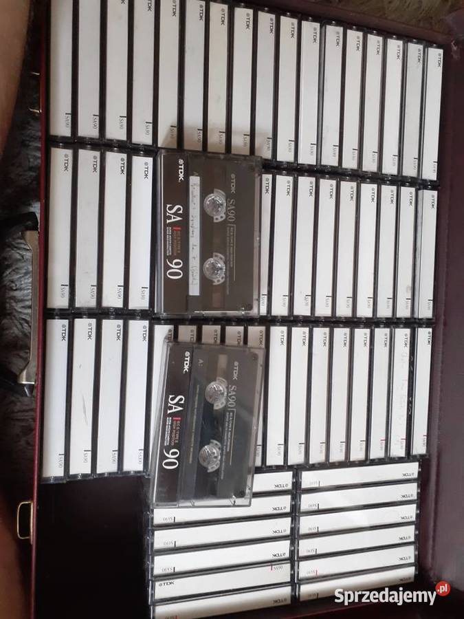 kasety tdk fuji maxell sony thats denon magnex Magnetofony Radomsko