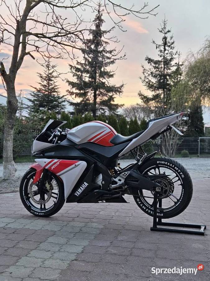 Yamaha yzf r125 ZADBANA NISKI PRZEBIEG