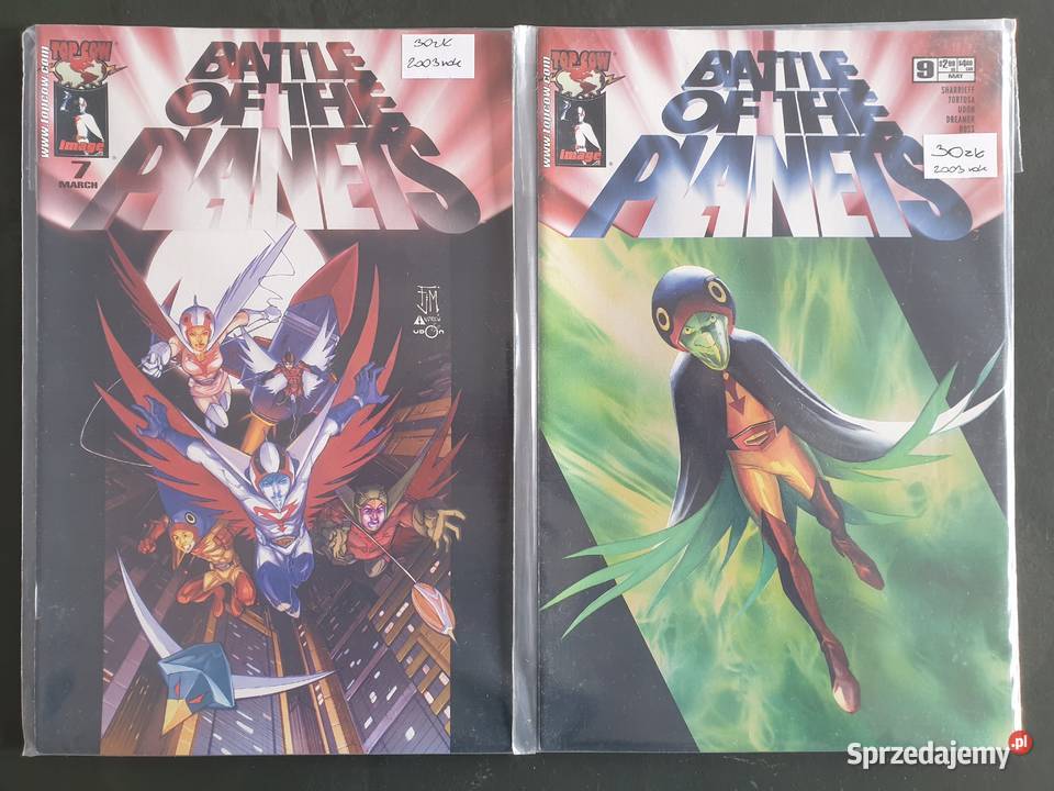 Manga Battle Of The Planets 11 komiksów Amerykańskie Gdynia sprzedam