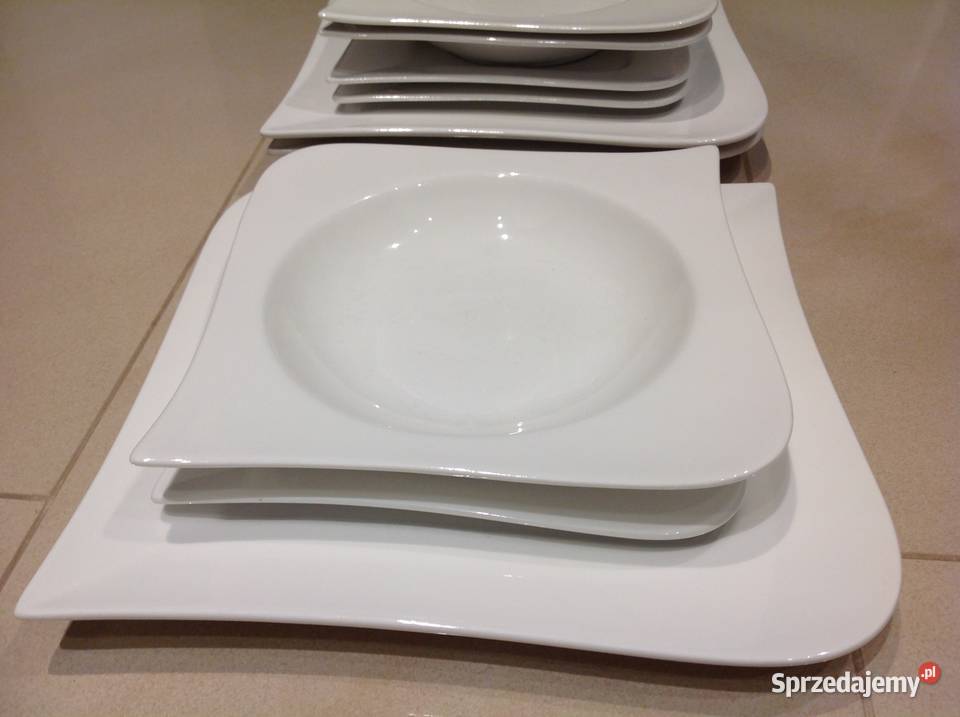 Talerze Biała Porcelana RITZENHOFF BREKER Pozostałe Nowa Sól