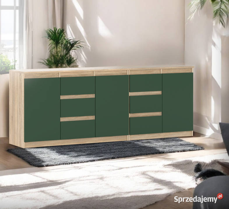 Komoda 200 6 Szuflad Młodzieżowa Agnes 200cm Elbląg