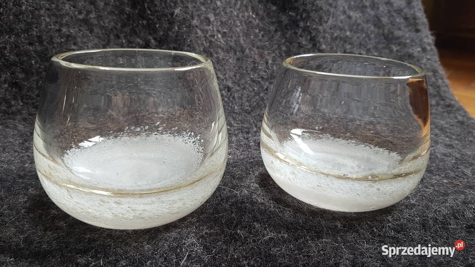 Dwie szklanki murano Myszków