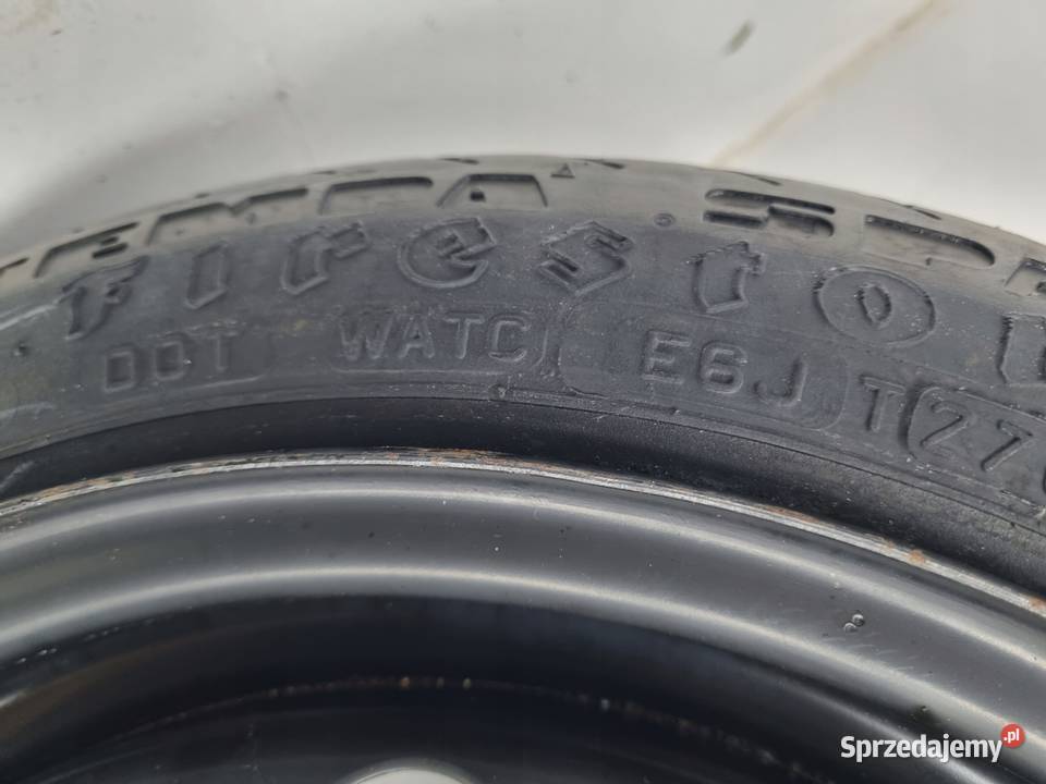 KOŁO DOJAZDOWE ZAPASOWE Nissan Micra K12 Note lubelskie Chełm