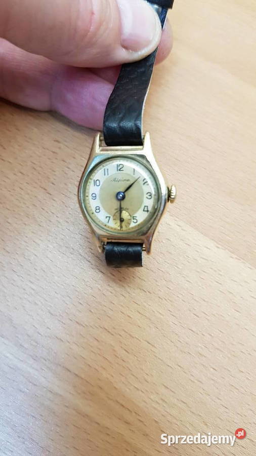 Zegarek mechanicznyAlpina vintage z lat 60tych śląskie Chorzów