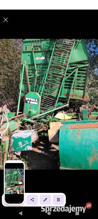 Kombajn do buraków Stoll v 202 Pławanice sprzedam