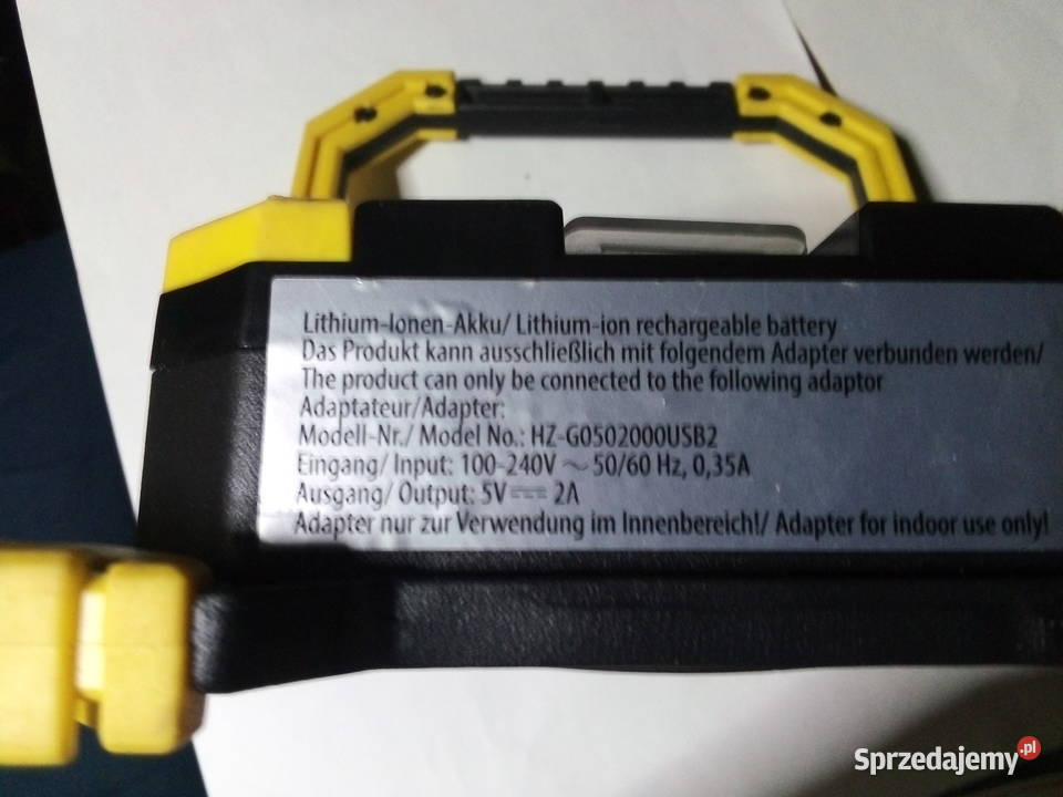 Lampa akumulatorowa robocza mocy15W PARKSIDE Wrocław