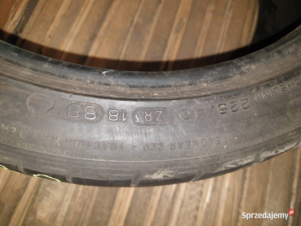 Opona Michelin Pilot Sport 22540ZR18 warmińsko-mazurskie Dobre Miasto