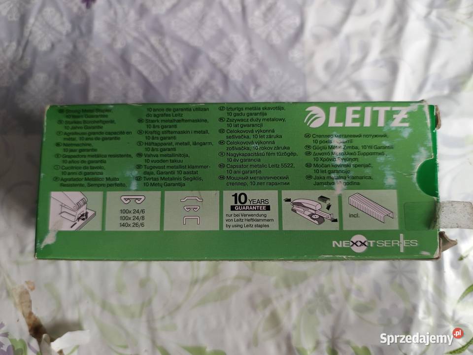 Zszywacz biurowy Leitz 5522 Nowy dolnośląskie Legnica sprzedam