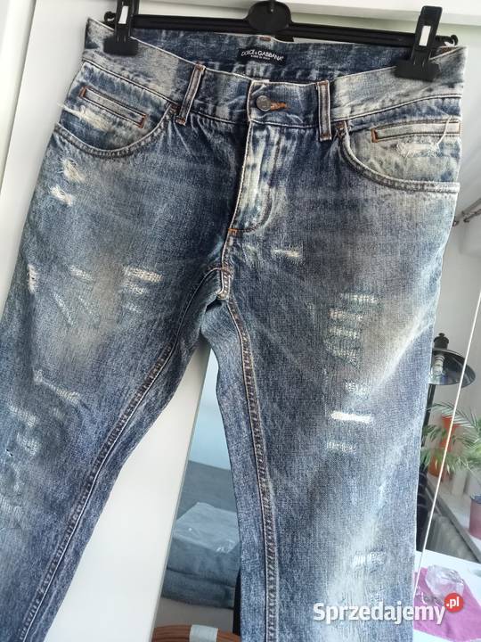 Spodnie męskie marki Dolce Gabbana Odzież codzienna małopolskie Nowy Sącz