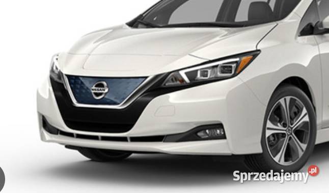 NISSAN LEAF II PRZÓD KOMPLETNY ZDERZAK LAMPY dolnośląskie Kłodzko