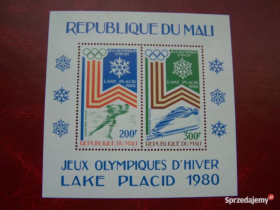 Mali 1980 MNH Sport Olimpiada Lake Placid 80 śląskie Tychy