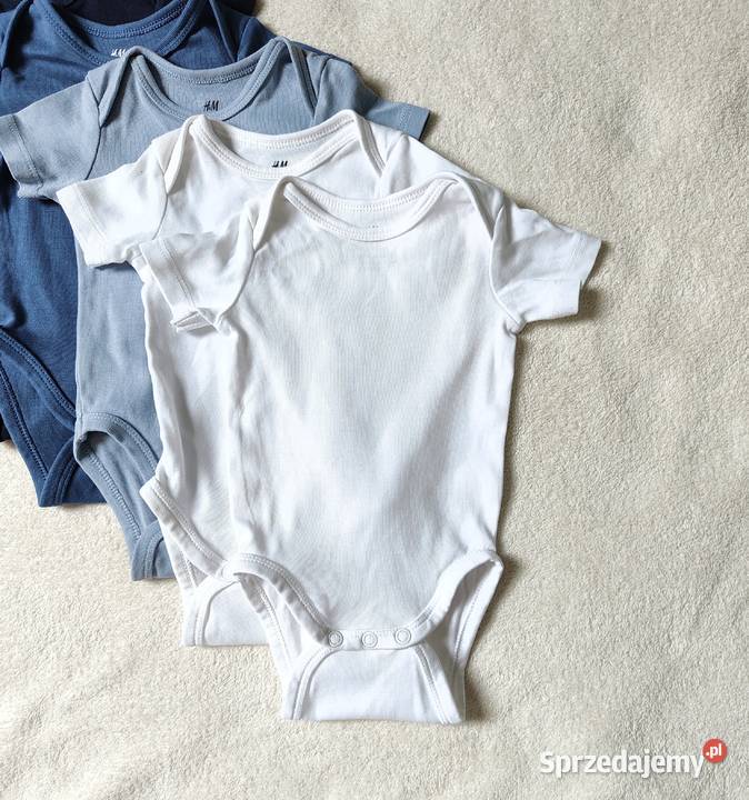 Zestaw 5x Body HM Rozmiar 56 100 Bawełna 5pak zachodniopomorskie Szczecin