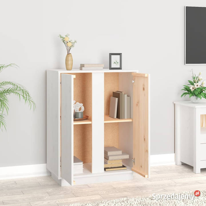 Szafka biała 60x35x80 lite drewno sosnowe Warszawa sprzedam
