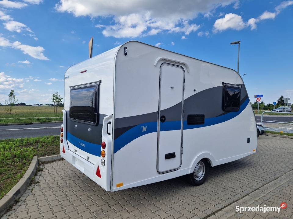NCROSS 3p 3osób Nowa przyczepa kempingowa wielkopolskie Leszno sprzedam