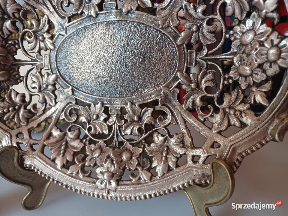 Patera koszyk mosiężny Poznań