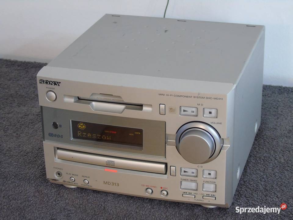 Amplituner Sony HCD-MD313 CD RDS AUX. WYSYŁKA