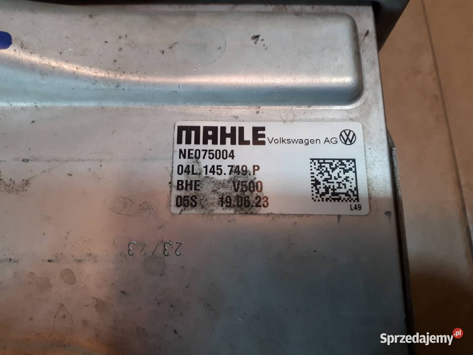 04L145749P Chłodnica intercooler T6 Crafter Man mazowieckie sprzedam
