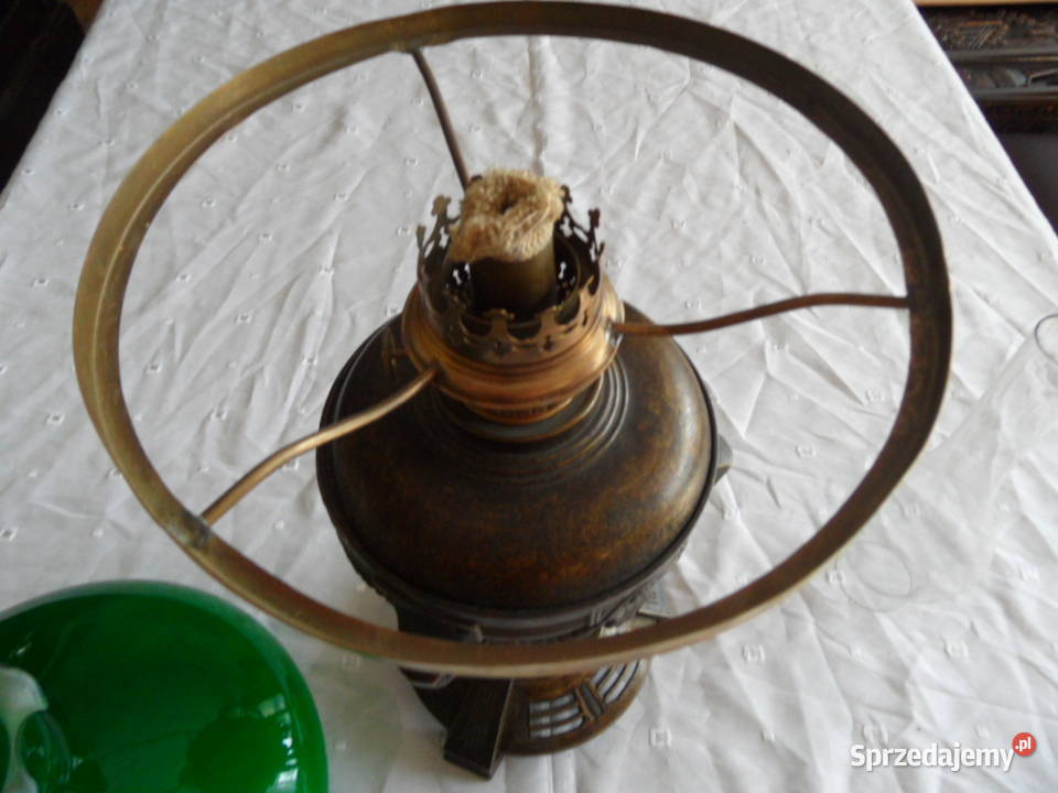 Zabytkowa lampa naftowa Antyki Lublin