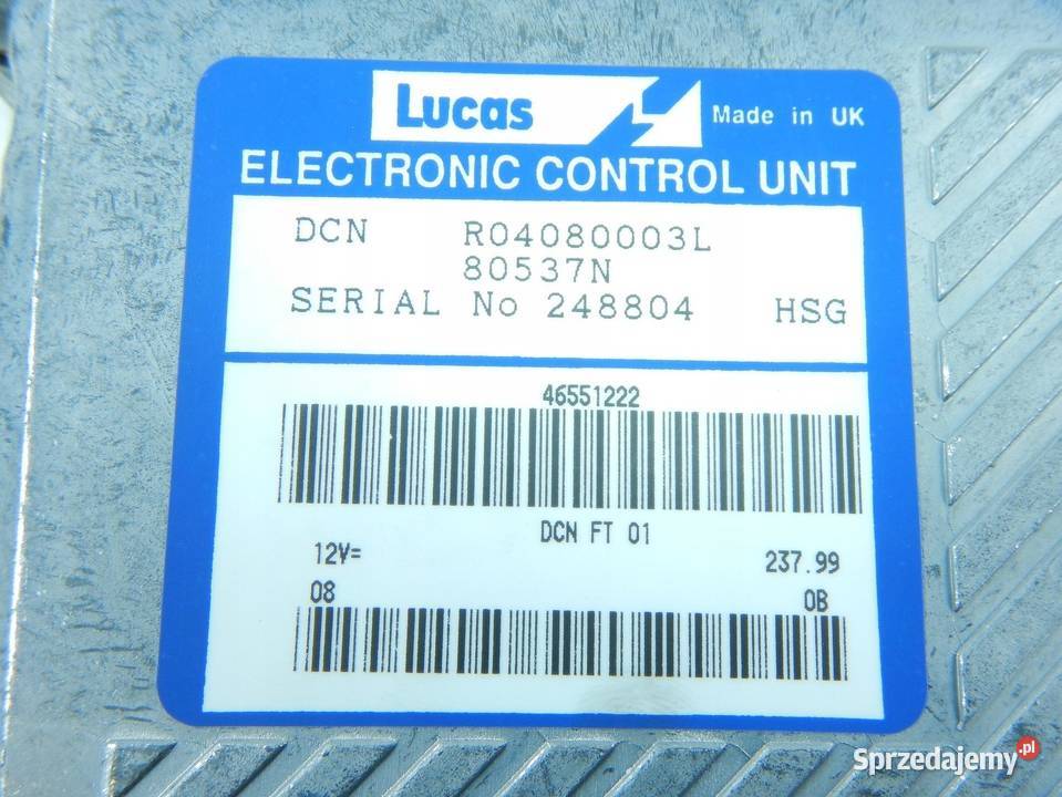 KOMPUTER STEROWNIK SILNIKA FIAT BRAVO MAREA 19 osobowe lubelskie