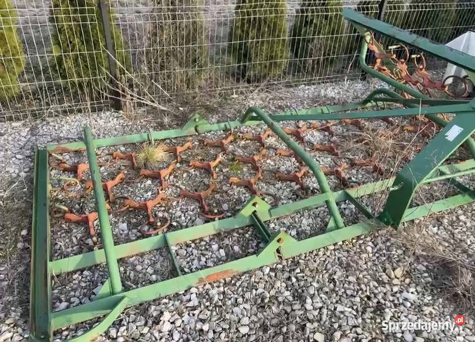 Włóka do trawy 4m nieuszkodzony Łachów