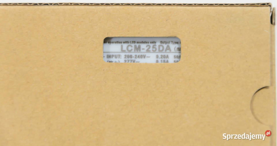 Zasilacz Mean Well LCM25DA 654V 25W stałoprądowe Częstochowa