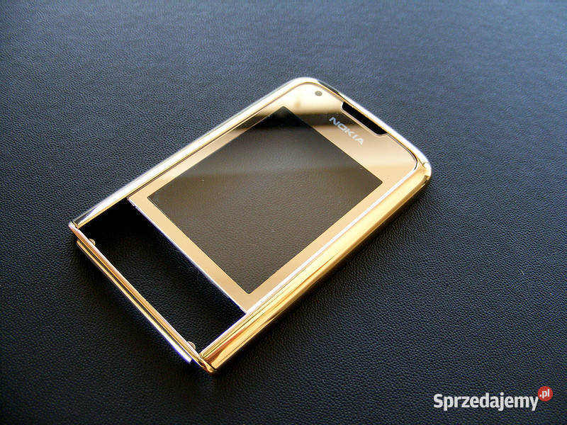 Szybka obudowa osłona górna Nokia 8800 Gold ARTE Akcesoria i części Łódź