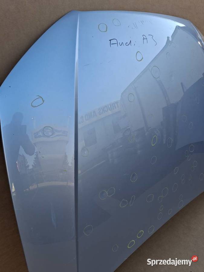 AUDI A3 8V 8V0 HB SPORTBACK MASKA POKRYWA Bieleń sprzedam