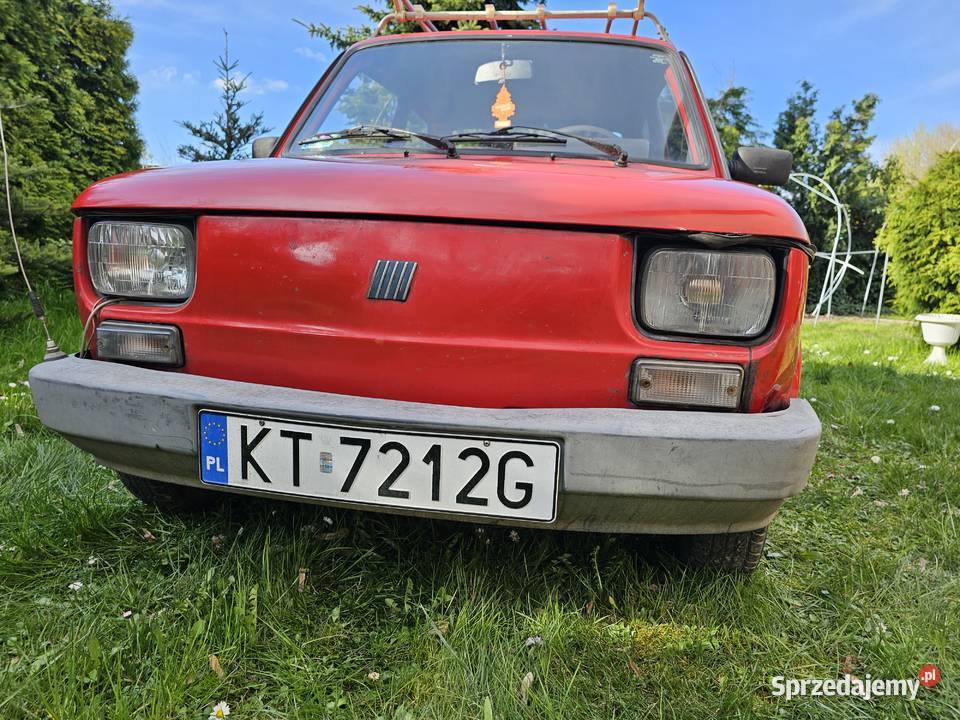 Fiat 126 650 Maluch Town bagażnik drugi silnik nieuszkodzony Tarnów