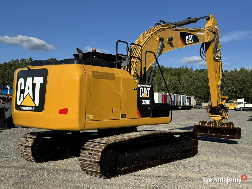 gąsienicowa Caterpillar 320 EL Szybkozłącze Widełki