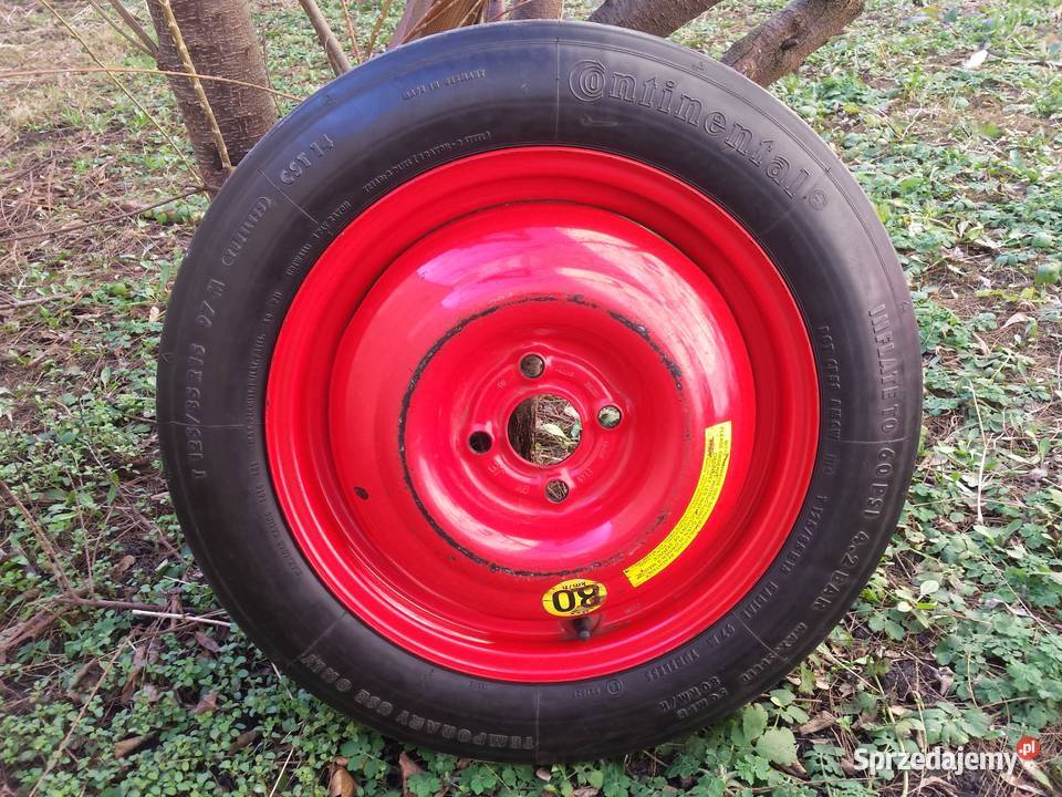 Koło dojazdowe Continental T 12585 R15 97M 4x100 dolnośląskie Wrocław sprzedam