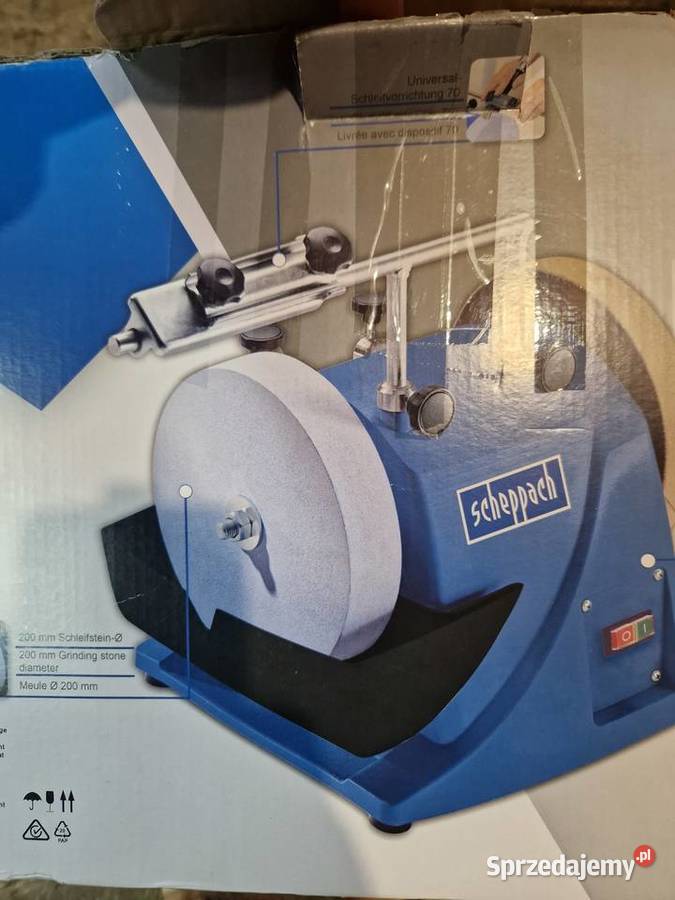 Szlifierka Scheppach 120 W Tiger 2000 s 200 mm wielkopolskie