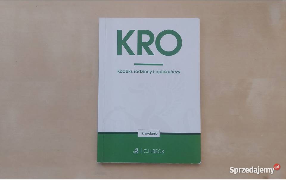 Kodeks rodzinny i opiekuńczy stan prawny styczeń Gdynia