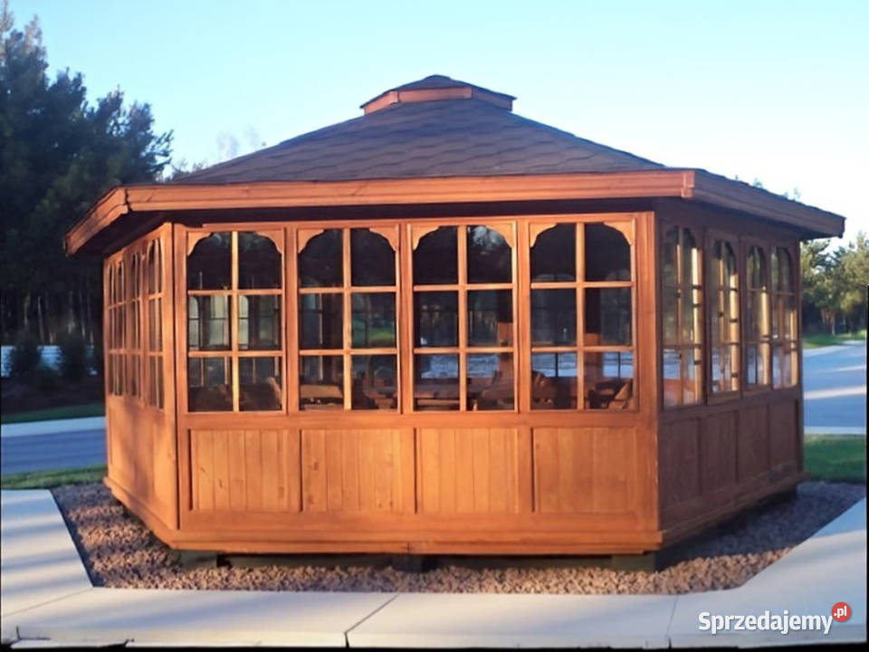 ALTANA 15 SZKLANA ALTANKA OGRODOWA DOMEK Parzymiechy