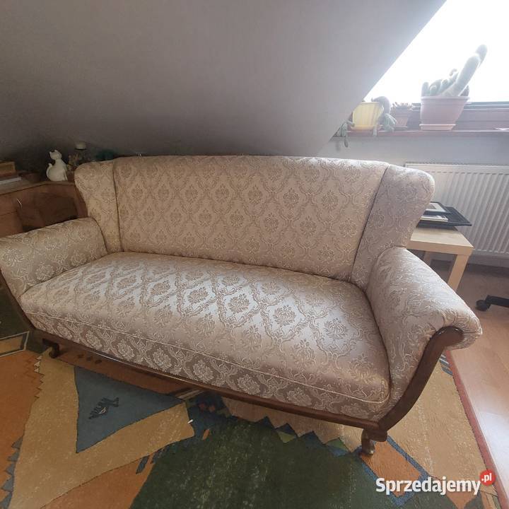 Sofa tapicerowana z dwoma fotelami mazowieckie Warszawa sprzedam