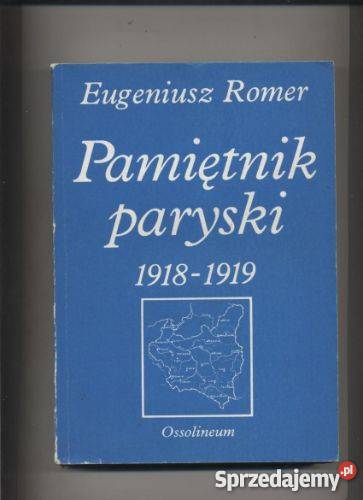 Pamiętnik paryski 19181919 Szczecin