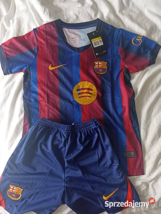 Strój piłkarski Fc Barcelona nowy sezon 2627 Komplety i zestawy Kalisz
